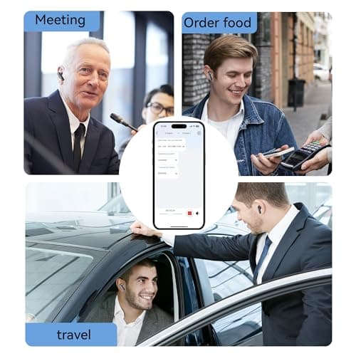 134 Language Translator Earbuds for Real Time Translation Travel Meeting Learning
| Bluetooth 5.4 ANC & ENC Real Time 1