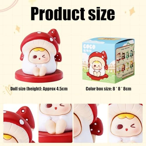 Coco Plant Series 1PC Mystery Box Cute Figures Collectibles for Birthday Gift Lovers
| Coco Plant Series Random Design
