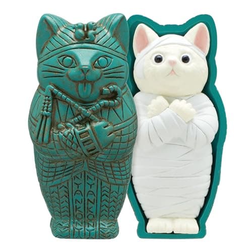 Kitan Club Mummy Cat Figure Blind Box - Collectible Mini Figurines for Adults - Home Decor and Gift Ideas
