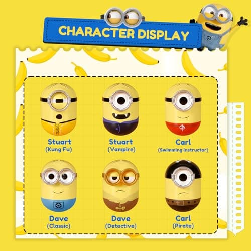 Minions Blind Box Action Figures Musical Wobbler Toys for Kids Boys and Girls Birthdays Holidays
Minions Blind Box Actio