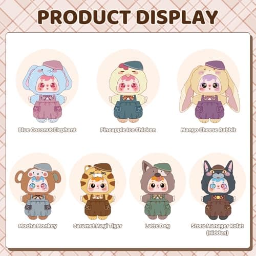 Kawaii Plush Blind Box Collectible Toys for Adults Home Decorations
| Cute Blind Box Figures Random Design for Collecto