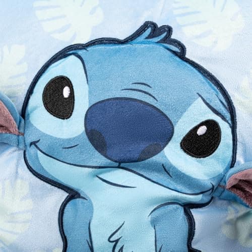 Jay Franco Disney Lilo and Stitch 3D Snuggle Pillow for Kids - Super Soft Blue Plush Pillow - Measures 15 Inches

Jay Fr