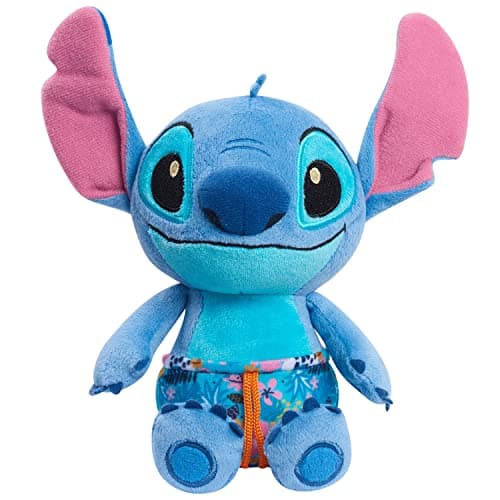 Disney’s Lilo & Stitch 7.5 Inch Stitch Plushie Stuffed Animal, Trendy Alien Toy for Kids Aged 2 and Up