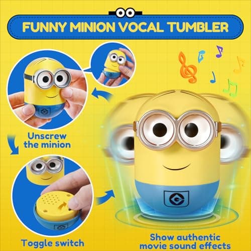 Minions Blind Box Action Figures Musical Wobbler Toys for Kids Boys and Girls Birthdays Holidays
Minions Blind Box Actio