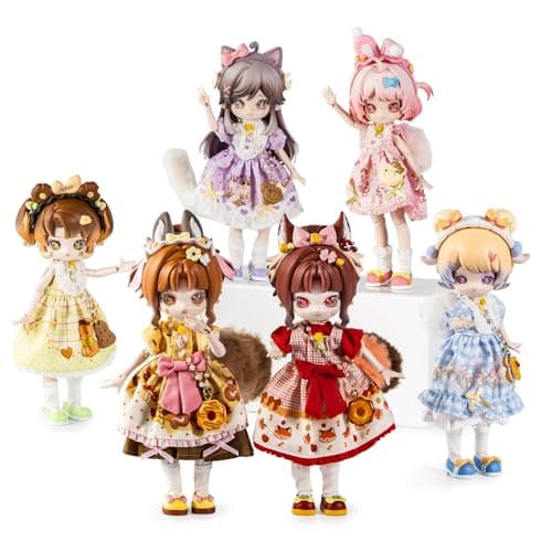 BEEMAI Minty Fantasy Forest Series 1/12 BJD Blind Box Cute Figures Collectibles for Girls as Birthday Gift