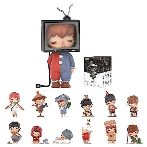 POP MART Hirono Mime Series Figures Random Design Action Figures Collectible Toys for Girls and Boys Home Decorations