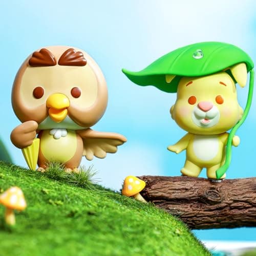 MINISO Winnie-The-Pooh Collection Rainy Season Figure Model Blind Box Random Design Toy for Home Decor and Birthday Gift