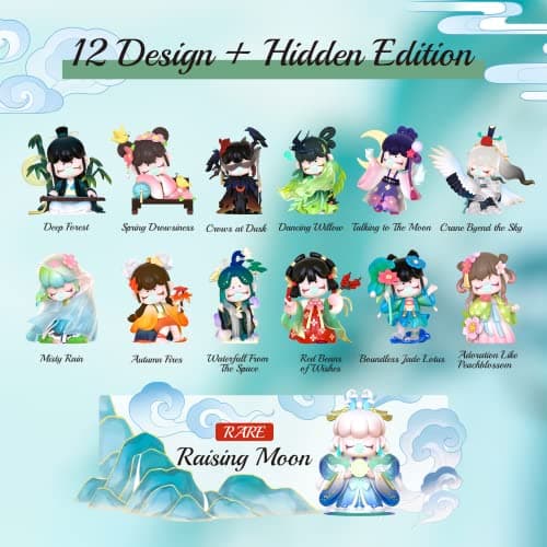 Rolife Nanci Blind Box Poems and Songs Series 1PC Exclusive Action Figure Box Gift for Kids Birthday Party
| Rolife Nan
