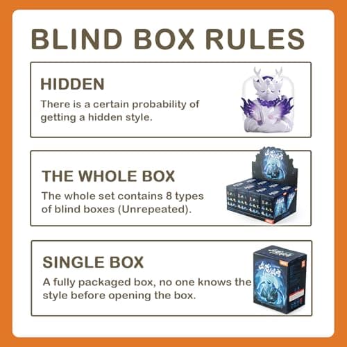 Mythical Beasts Loong Series 1PC Blind Box Figures for Collectors Birthday Gifts