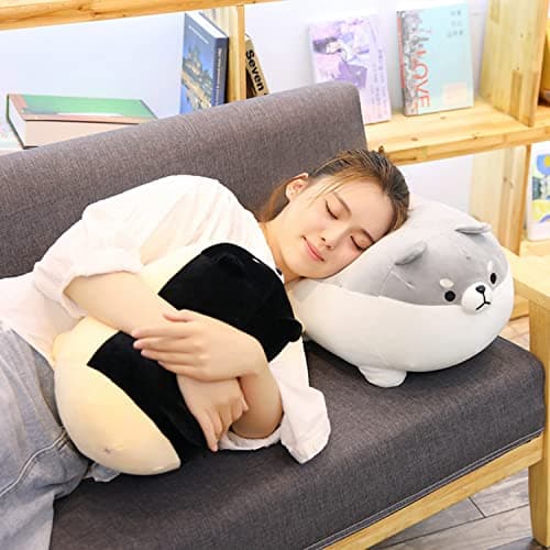 19.6" Fat Dog Plush Pillow Shiba Inu - Festive Gift for Dog Lovers
| Cute Corgi Stuffed Animals Plushies Toy Doll - Per