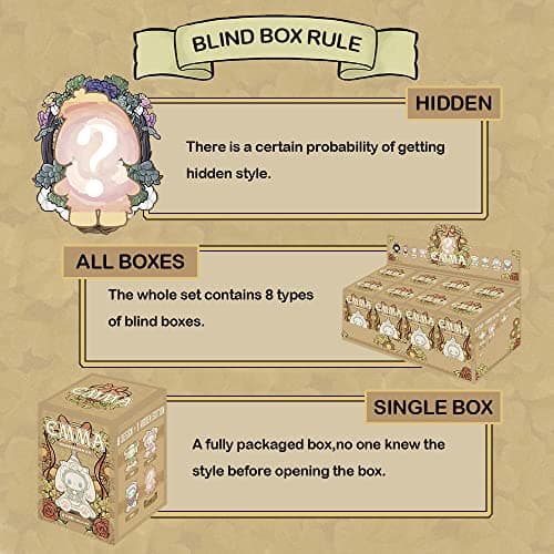 BEEMAI Emma Secret Forest Cute Figures Collectible Toys for Girls on Birthday
| BEEMAI Secret Forest Garden Party Serie