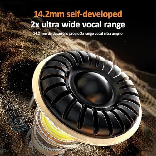 MINISO MS156 Al Translation Earbuds for Travel Business Learning, Black with 135 Languages & Accents Support