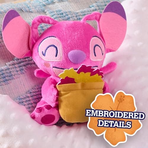Just Play Disney Stitch Small Plush Angel Toy for Kids Ages 2 Up  
Just Play Disney Stitch Soft Material Plush Angel Toy