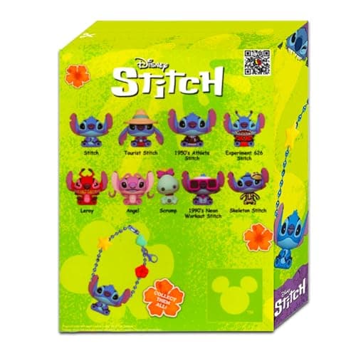 Disney Stitch Blind Box Party Favors - 3 Pack with Keychain Figures for Kids | Lilo and Stitch Bundle for Boys and Girls