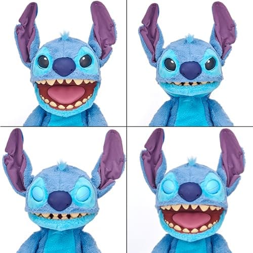 Disney Stitch Puppetronic by RealFX | Looks, Feels & Sounds Real! | Ages 6+  
Disney Stitch Puppetronic by RealFX | Over