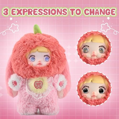 Authentic Nommi Blind Box Interesting Fruits Series Plush for Collectors - Adorable Mystery Toys with Unique Designs - 7