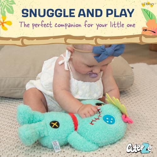 Disney KIDS Cuteeze Scrump Plush Stuffed Animals - Multicolor 12 Inches for Kids