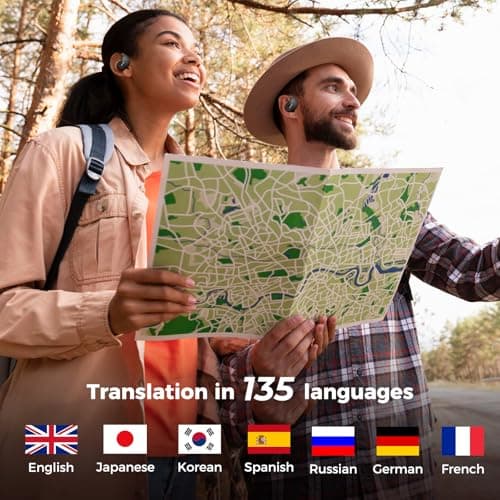 MINISO X15 Pro Open Ear Bluetooth Headphones for Young Adults Bluetooth 5.4 AI Language Support Black  
MINISO X15 Pro O