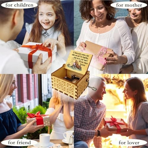Winnie the Cute Bear Wooden Musical Box - Friendship Gift for Sisters
| Pooh Music Box for Sisters - Cute Bear Wooden M