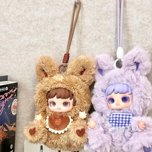 CALEMBOU Plush Blind Box for Kids, Cute Miana Nighty-Night to U Series Stuffed Doll, Kawaii Mystery Toys Collectible for