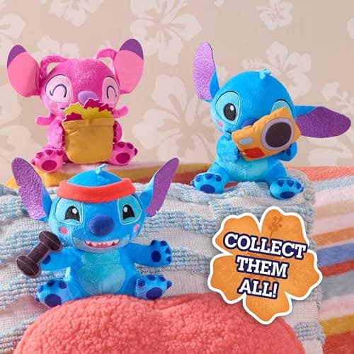 Just Play Disney Stitch Small Plush Angel Toy for Kids Ages 2 Up  
Just Play Disney Stitch Soft Material Plush Angel Toy