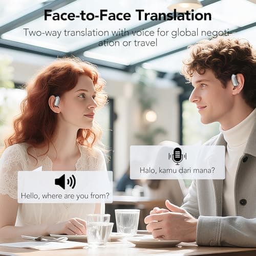 MINISO X28 AI Translation Earbuds for Travelers Real-Time Two-Way Translation Headphones  
MINISO X28 AI Translation Ear