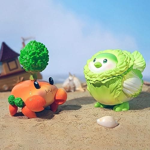 Vegetables Fairy Series 3-Blind Box Random Design Cute Collectible Toys for Kids Birthday Gifts