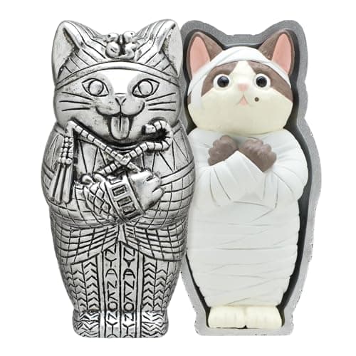 Kitan Club Mummy Cat Figure Blind Box - Collectible Mini Figurines for Adults - Home Decor and Gift Ideas