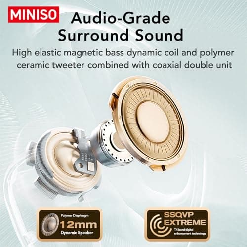 MINISO AI Language Translator Earbuds Real Time OWS Support 134 Languages & Accents
MINISO AI Language Translator Earbud