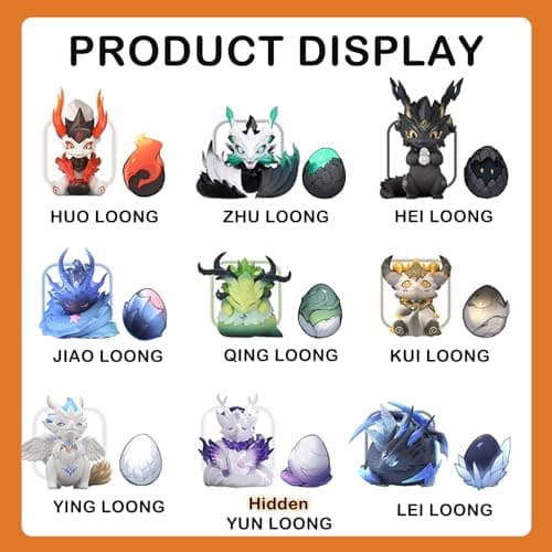 Mythical Beasts Loong Series 1PC Blind Box Figures for Collectors Birthday Gifts