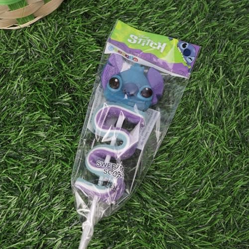 Lilo & Stitch Character and Sour Gummy Skewers for Kids' Fun Snacking, Party Favors, 4 Count Box
| Lilo & Stitch Sour B