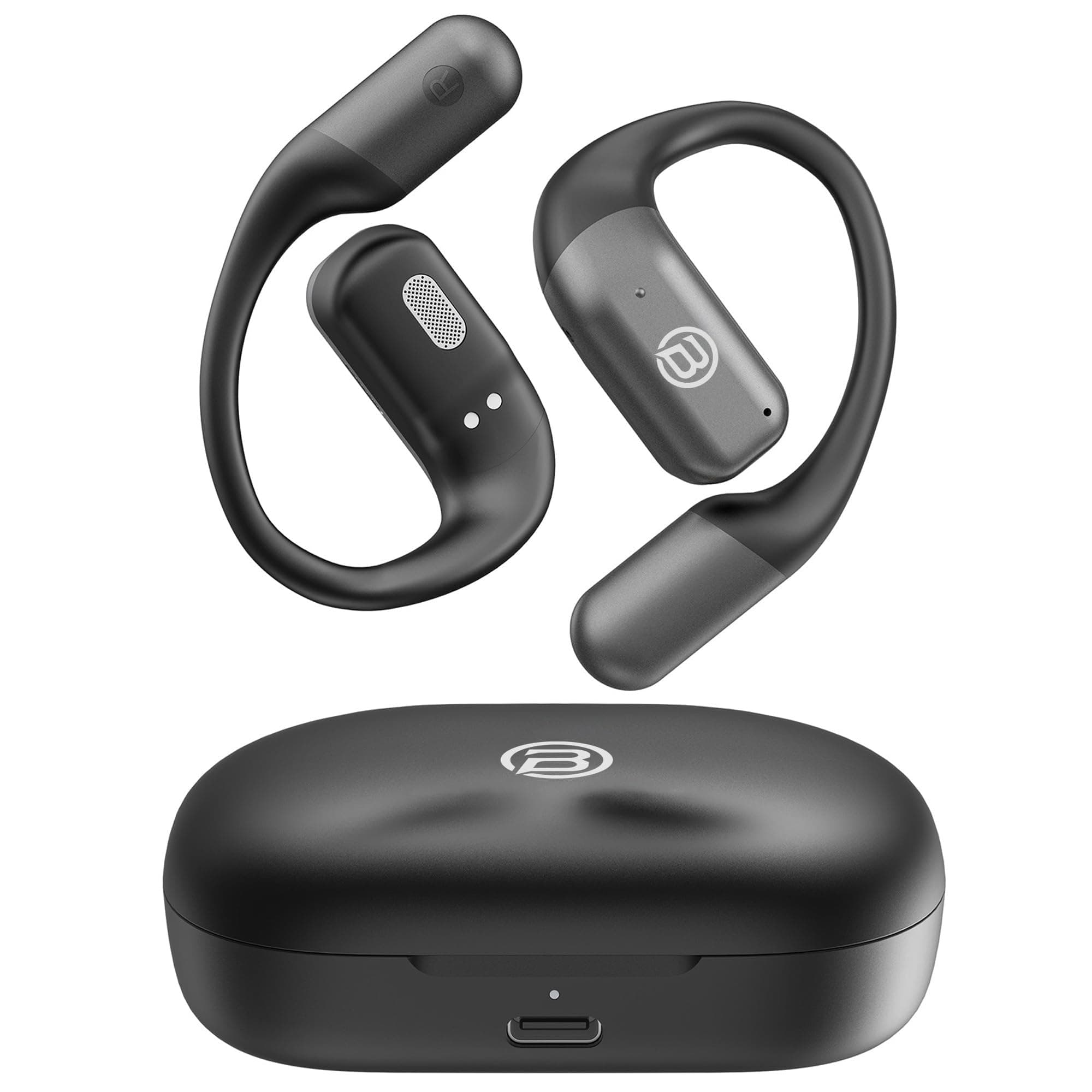 3-in-1 AI Translator Earbuds for Real Time Translation, 5.4 Bluetooth Headphones with 40 Languages Support (Black)
5.4 B