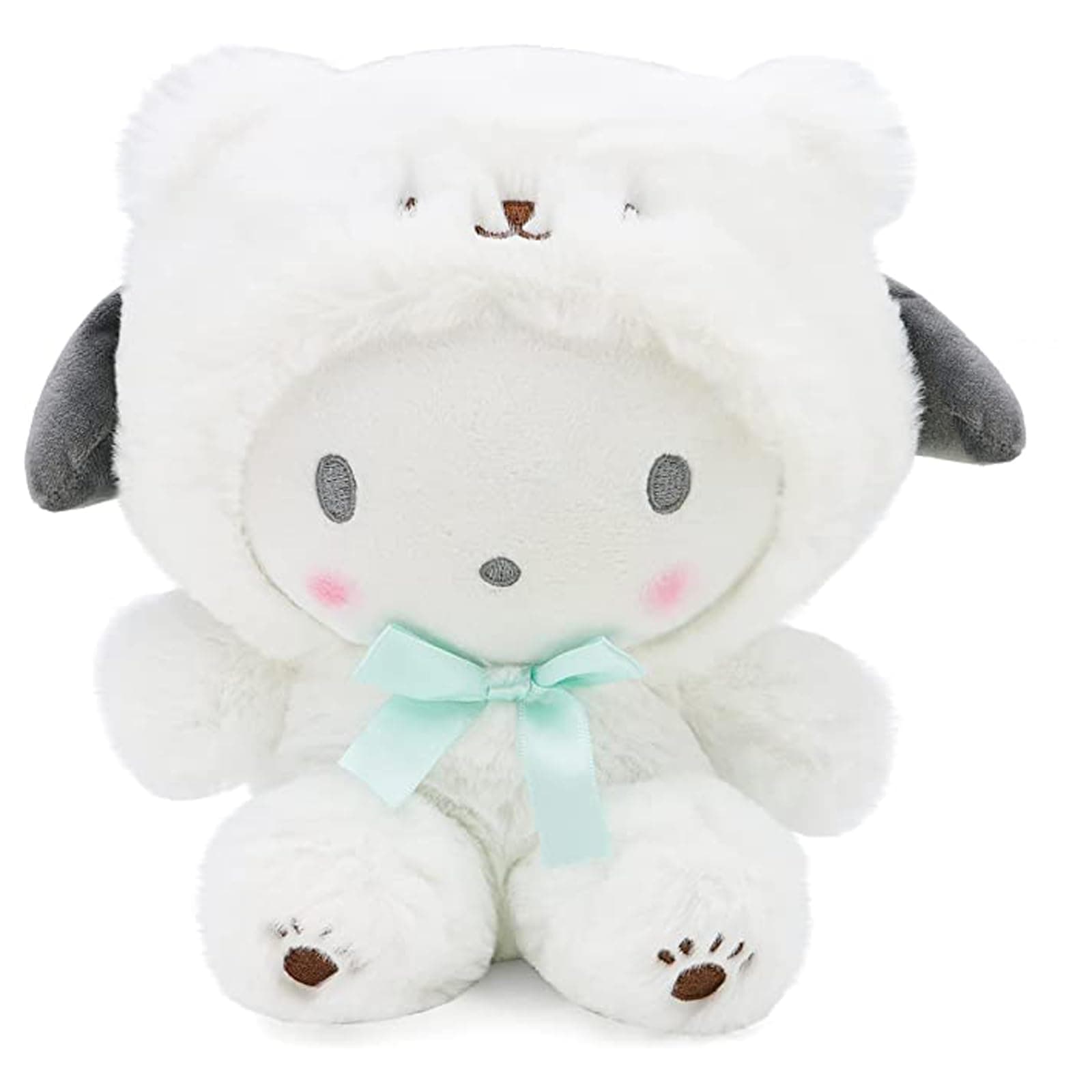 Kawaii White Bear Cross-Dressing Series Plush Soft Doll (A)  
Soft Plush Bear Stuffed Animal Gifts for Girls Kids (A)