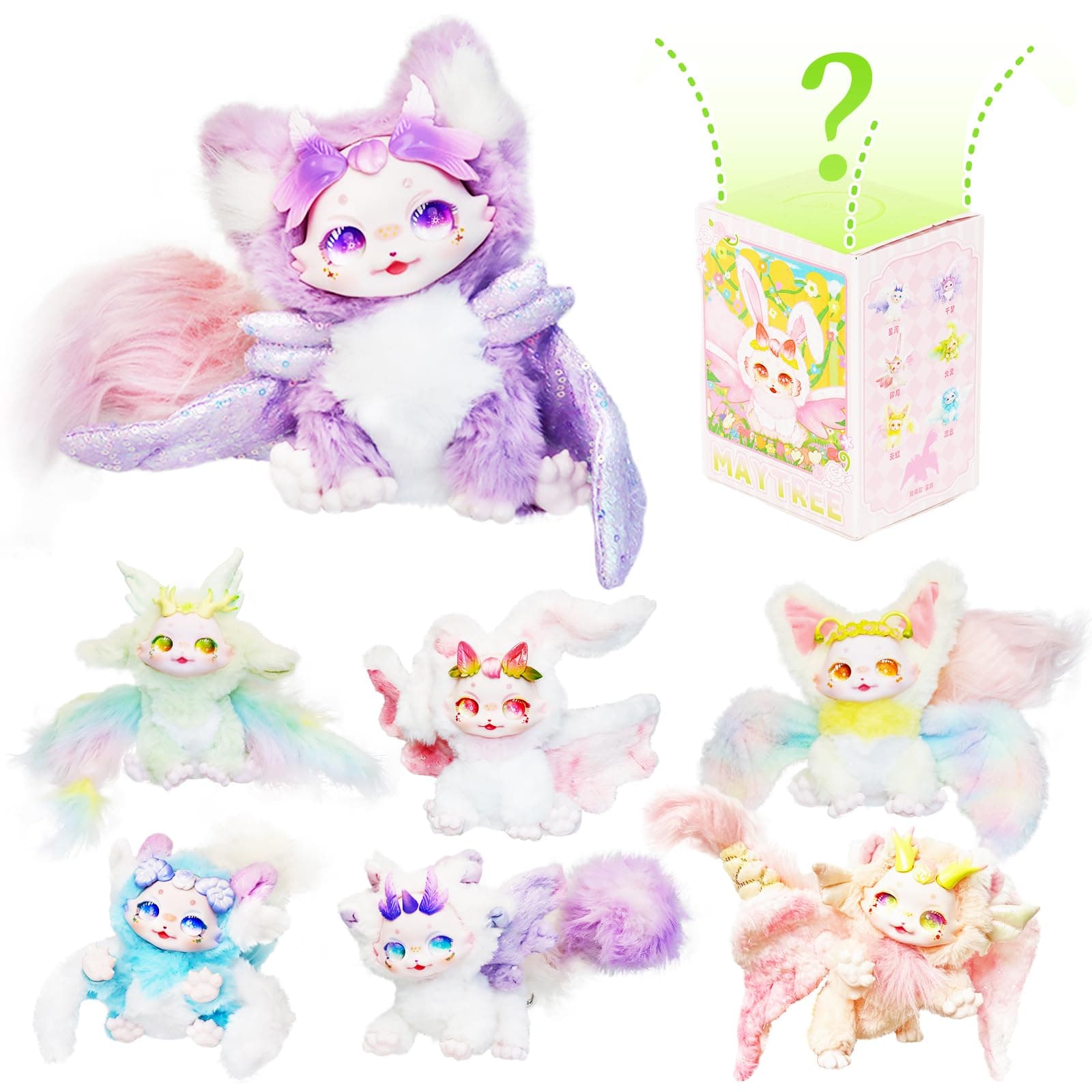 Dumia Forest Series Plush Blind Box Figures, Cute Vinyl Kawaii Dolls for Birthday Gift
| Dumia Forest Kawaii Blind Box
