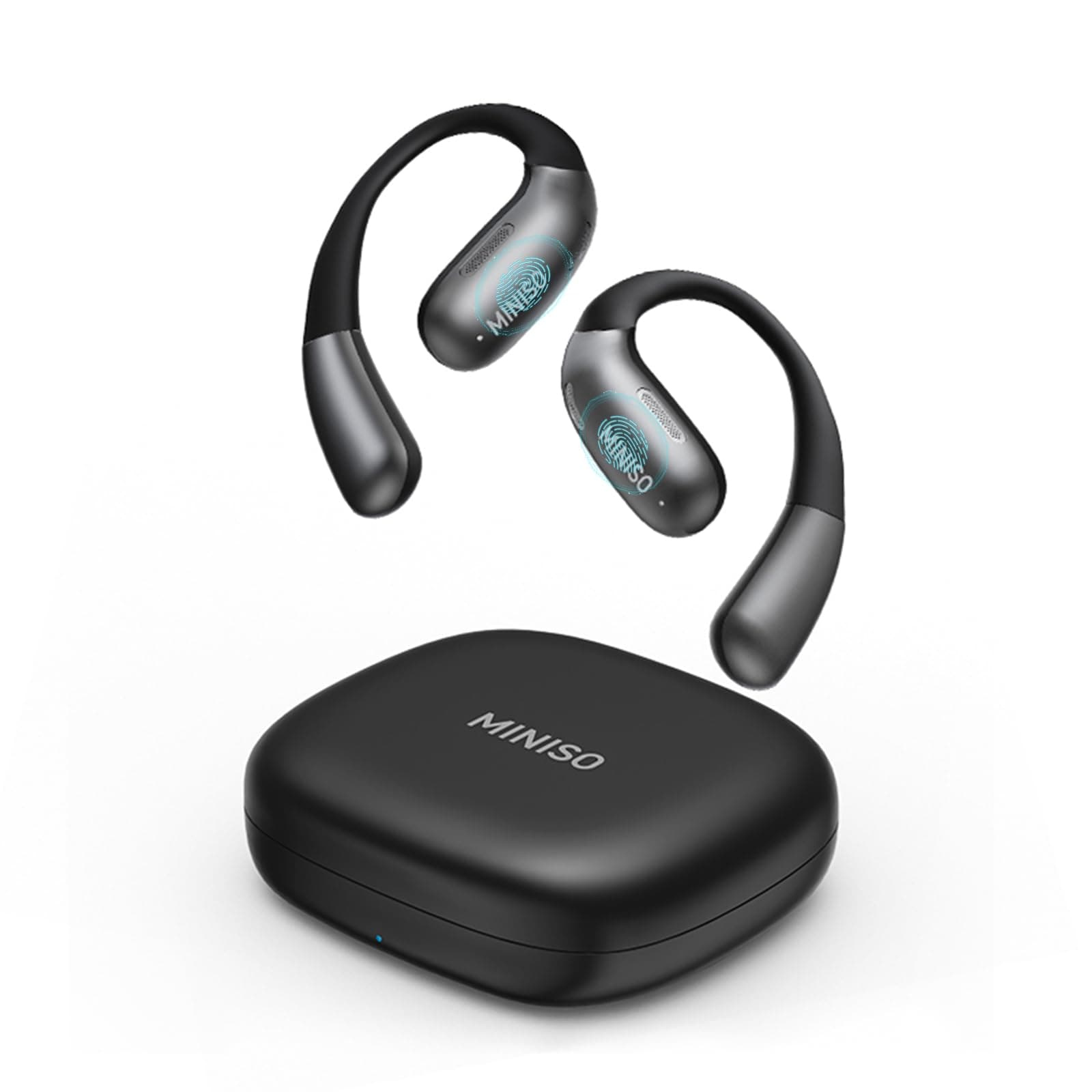 MINISO X28 AI Translator Earbuds for Real Time Translation Open Ear Headphones Black
MINISO X28 AI Translator Earbuds wi