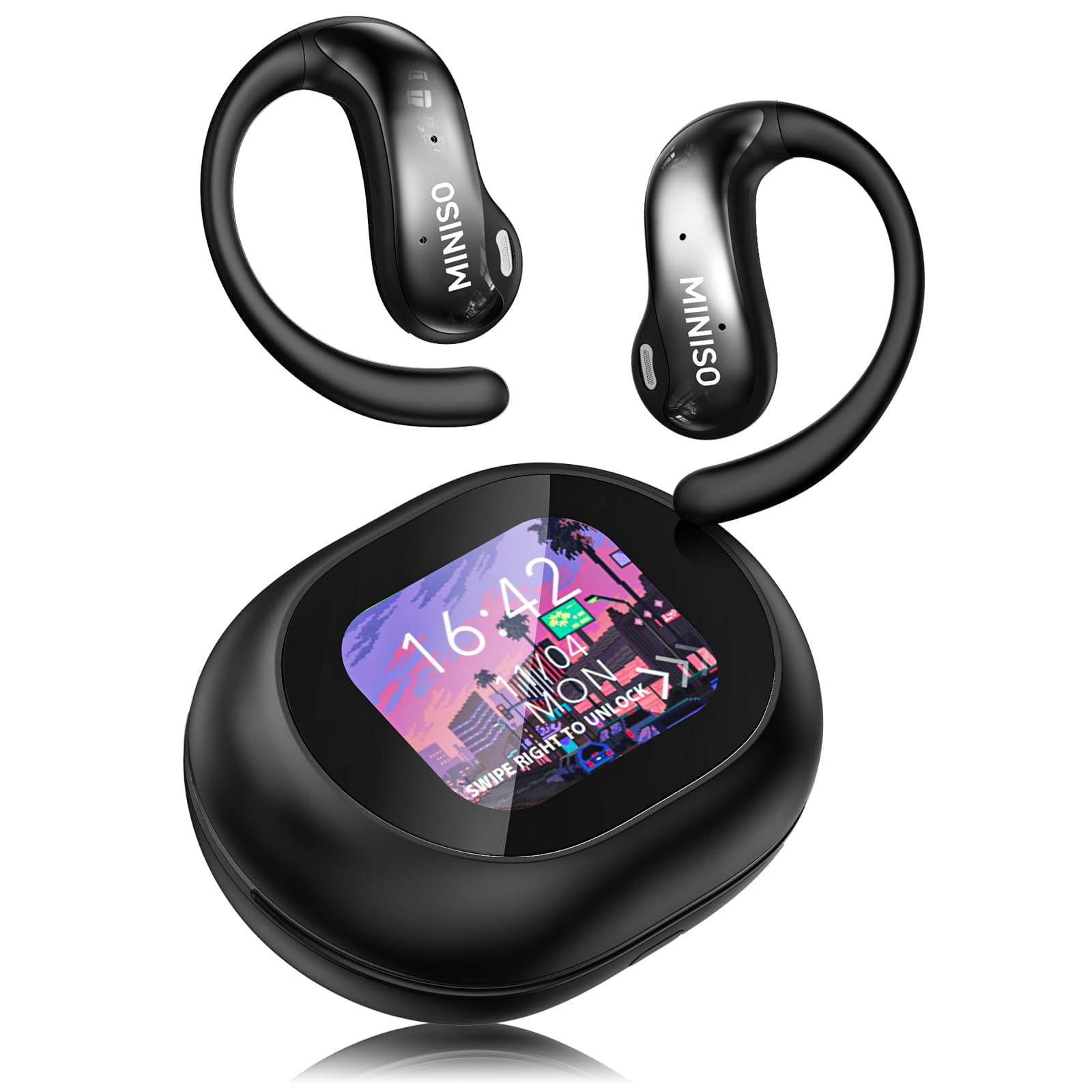 MINISO MS188 Ai Language Translator Earbuds, Real Time Translator Earbuds, for Travelers & Business Professionals, Suita