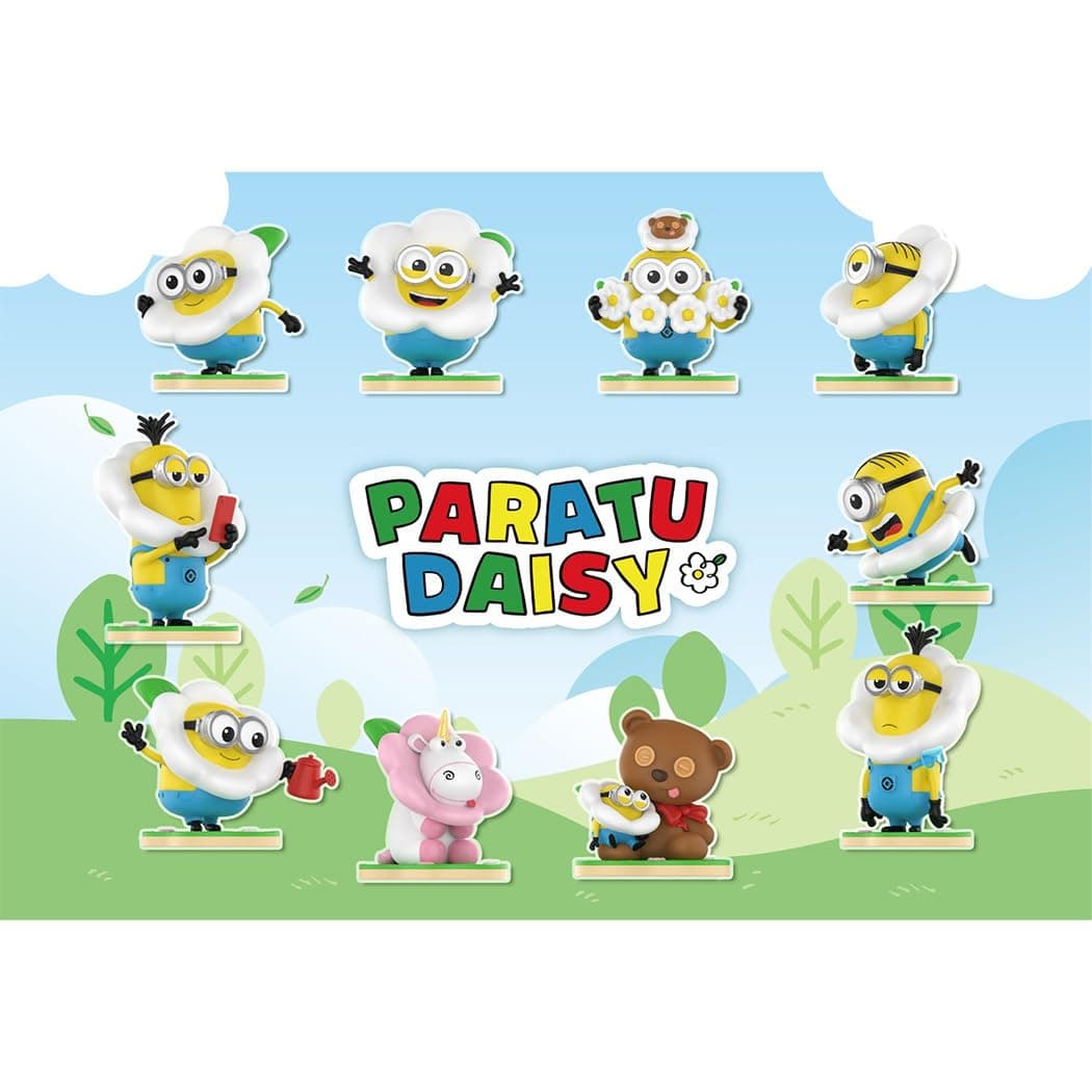 MINISO Minions Collection Flower Garden Surprise Blind Box Figure for Home Decor Lovers (Random One Figure)
MINISO Min
