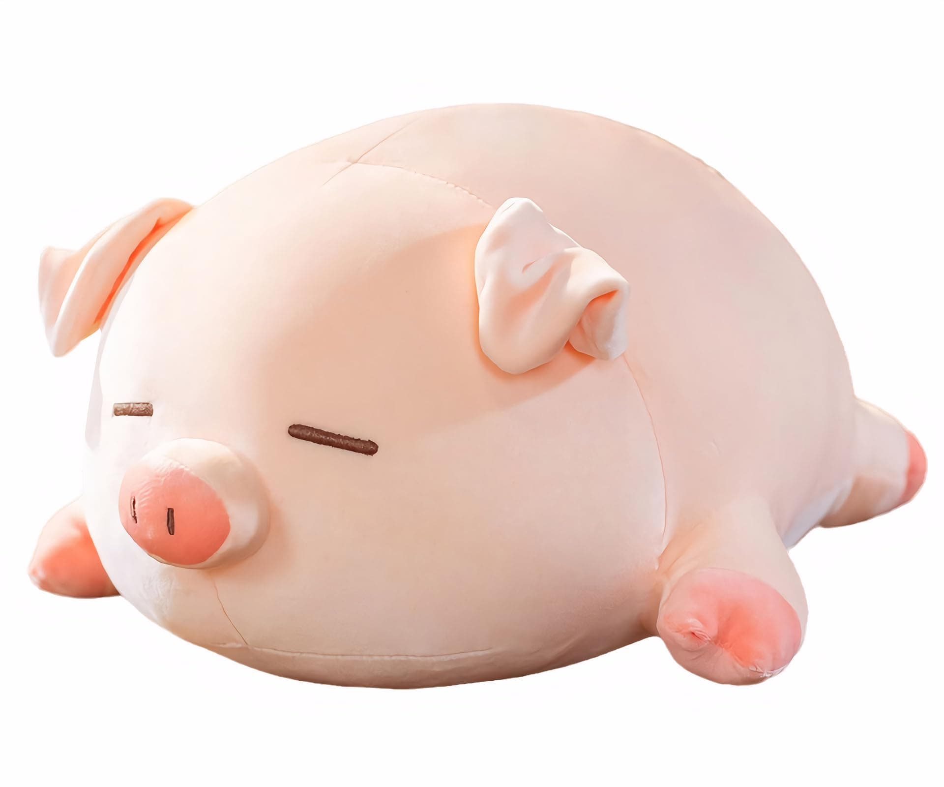 Kawaii Soft Pig Plush Pillow - Adorable Cuddle Toy for Kids and Adults (Squint, 15.7in)
Kawaii Soft Pig Hugging Pillow