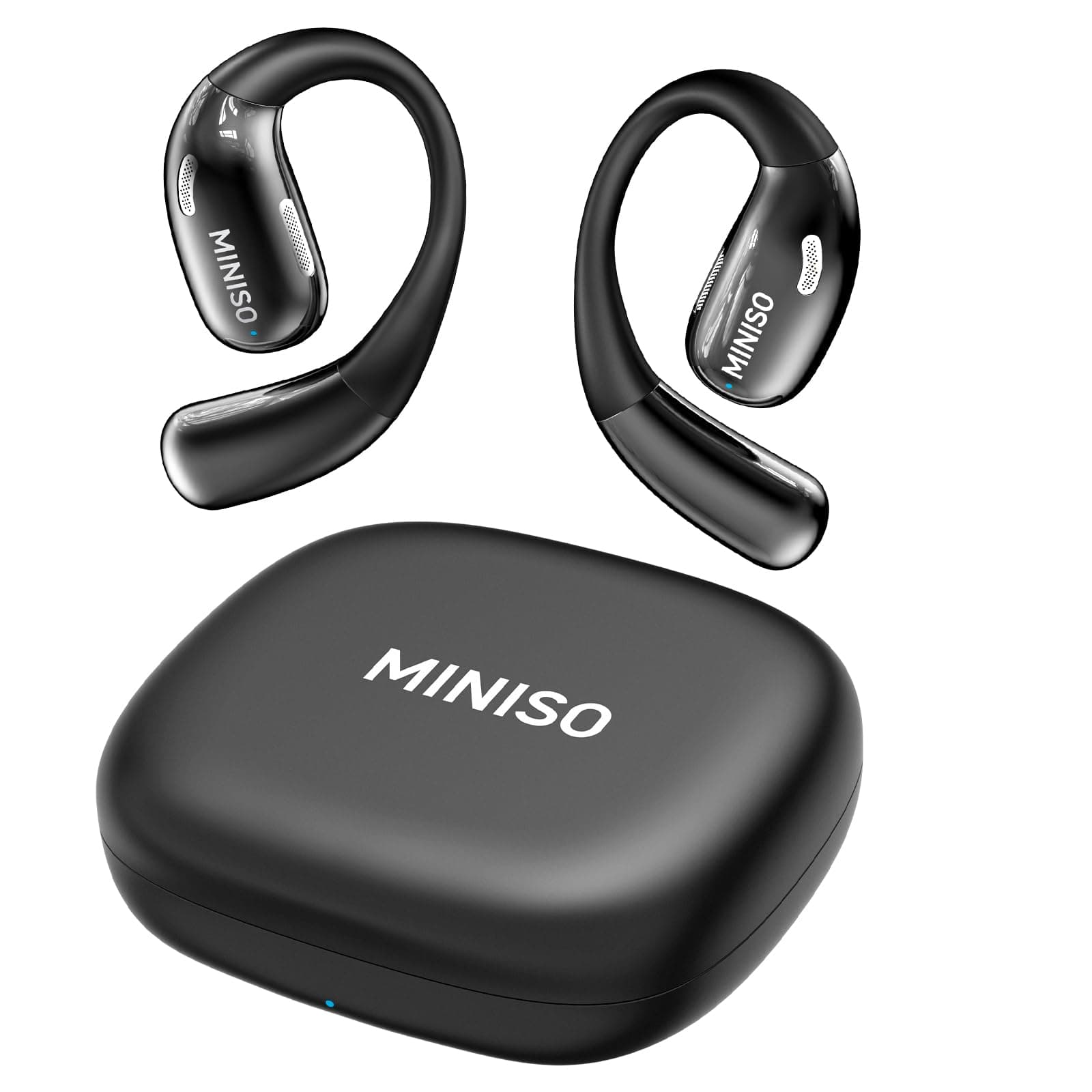 MINISO AI Translation Earbuds Real Time Language Translator for Travel Business & Learning Fit iOS & Android