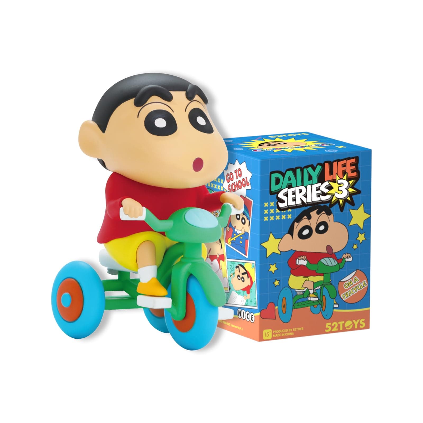 Crayon Shinchan Daily Life Series 3 1PC Action Figure Collectible Toy Birthday Gift for Kids Room Decor Desktop Decorati