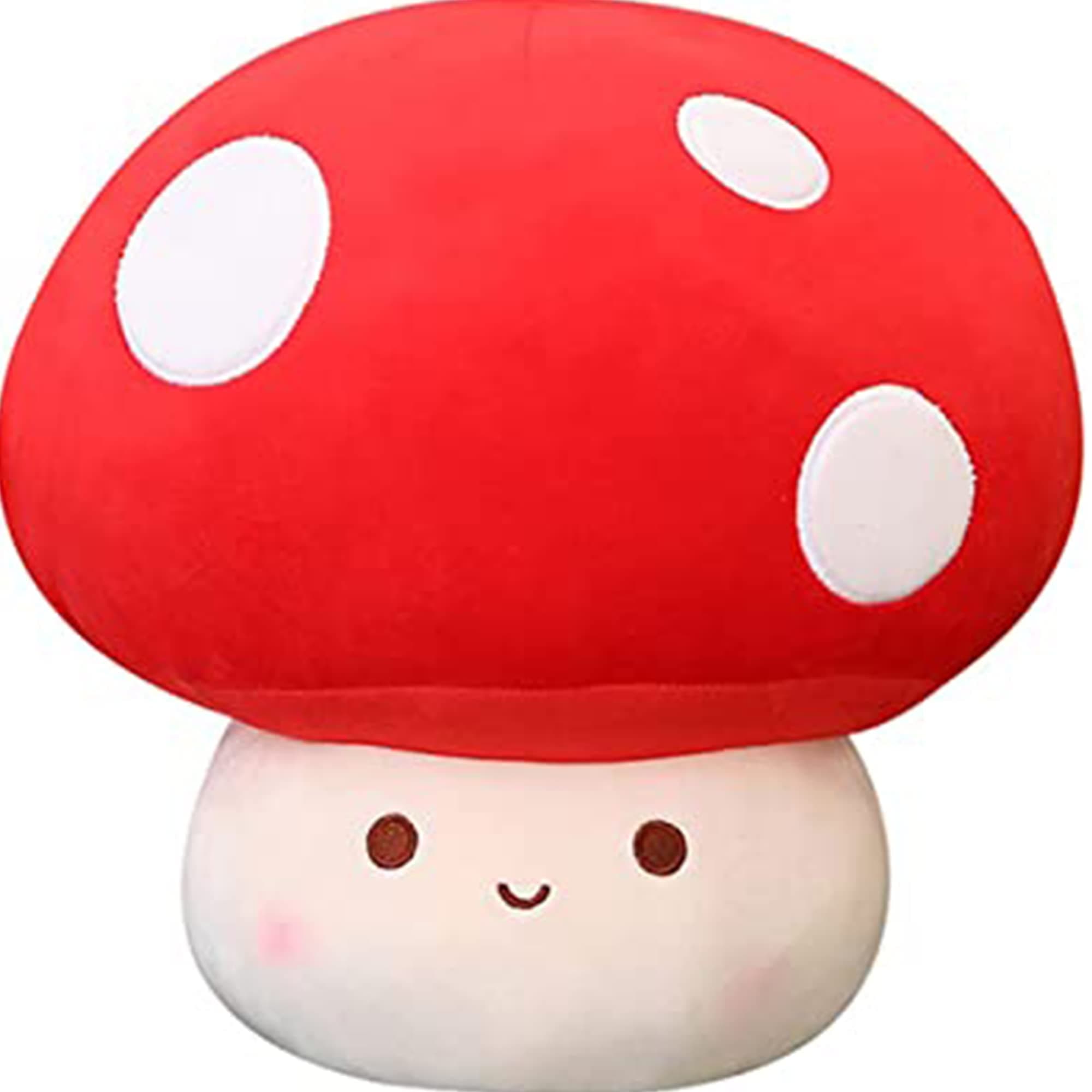 Plush Mushroom Pillow - Soft Cute 12 Inch Stuffed Mushroom Toy Ideal for Kids and Adults as Home Decor
| Plush Mushroom