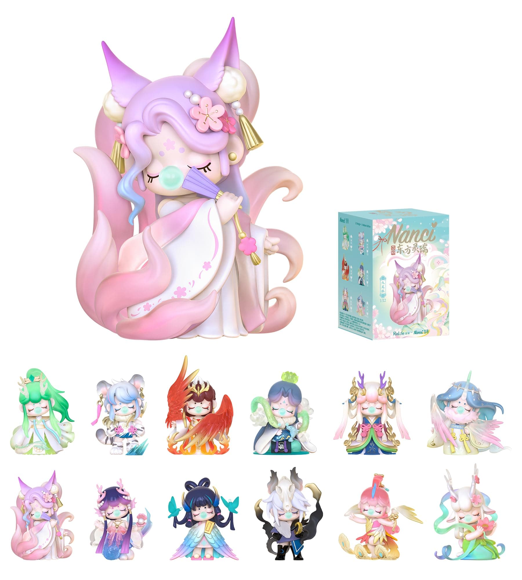 Rolife Nanci Ancient Mythical Beasts Cute Kawaii Action Figures for Girls and Women
| Rolife Nanci Blind Bag Blind Box