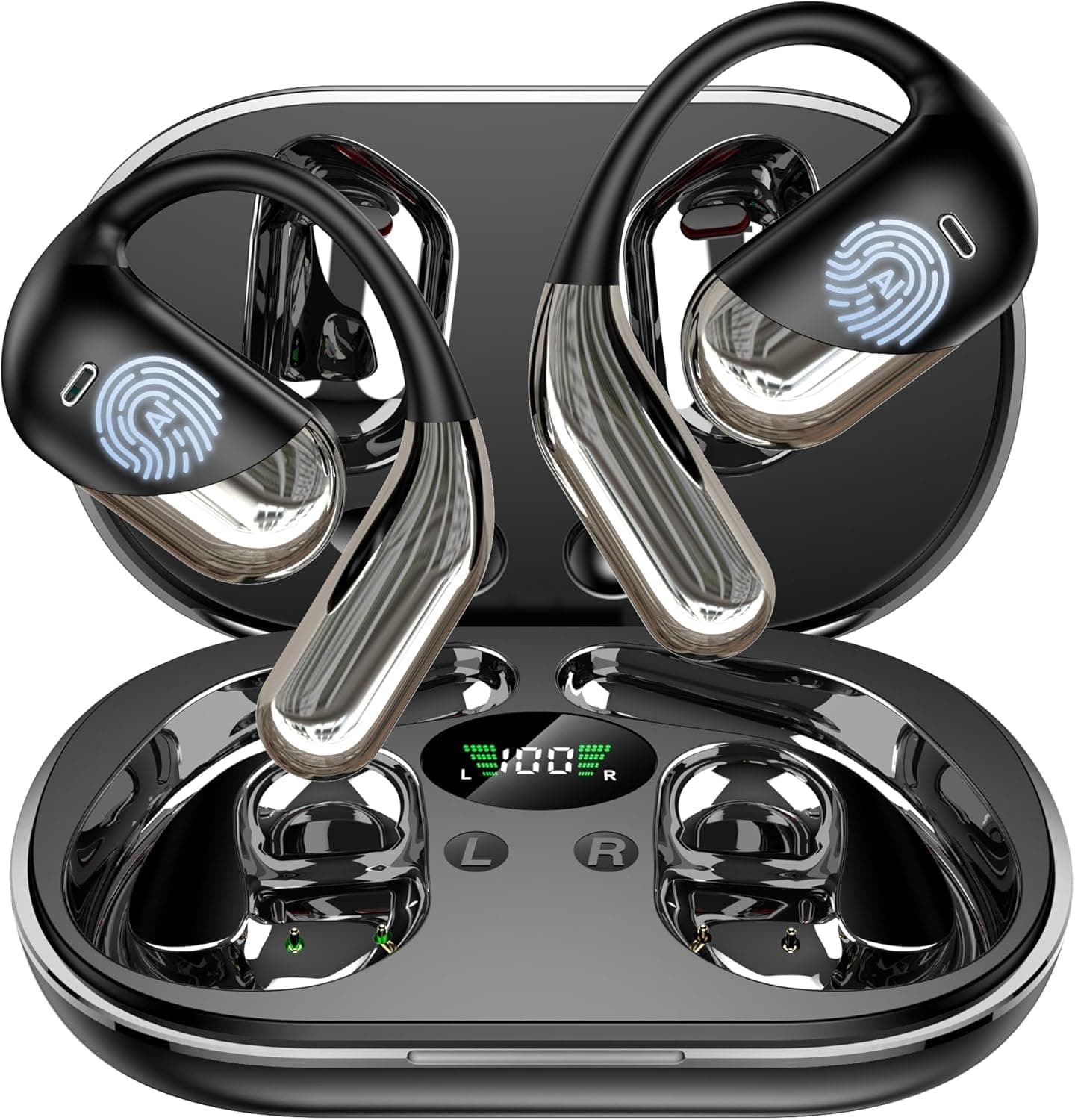 AI 144 Language Translator Earbuds for Travel and Learning with Charging Case
| 3-in-1 Translating Earbuds - Real Time