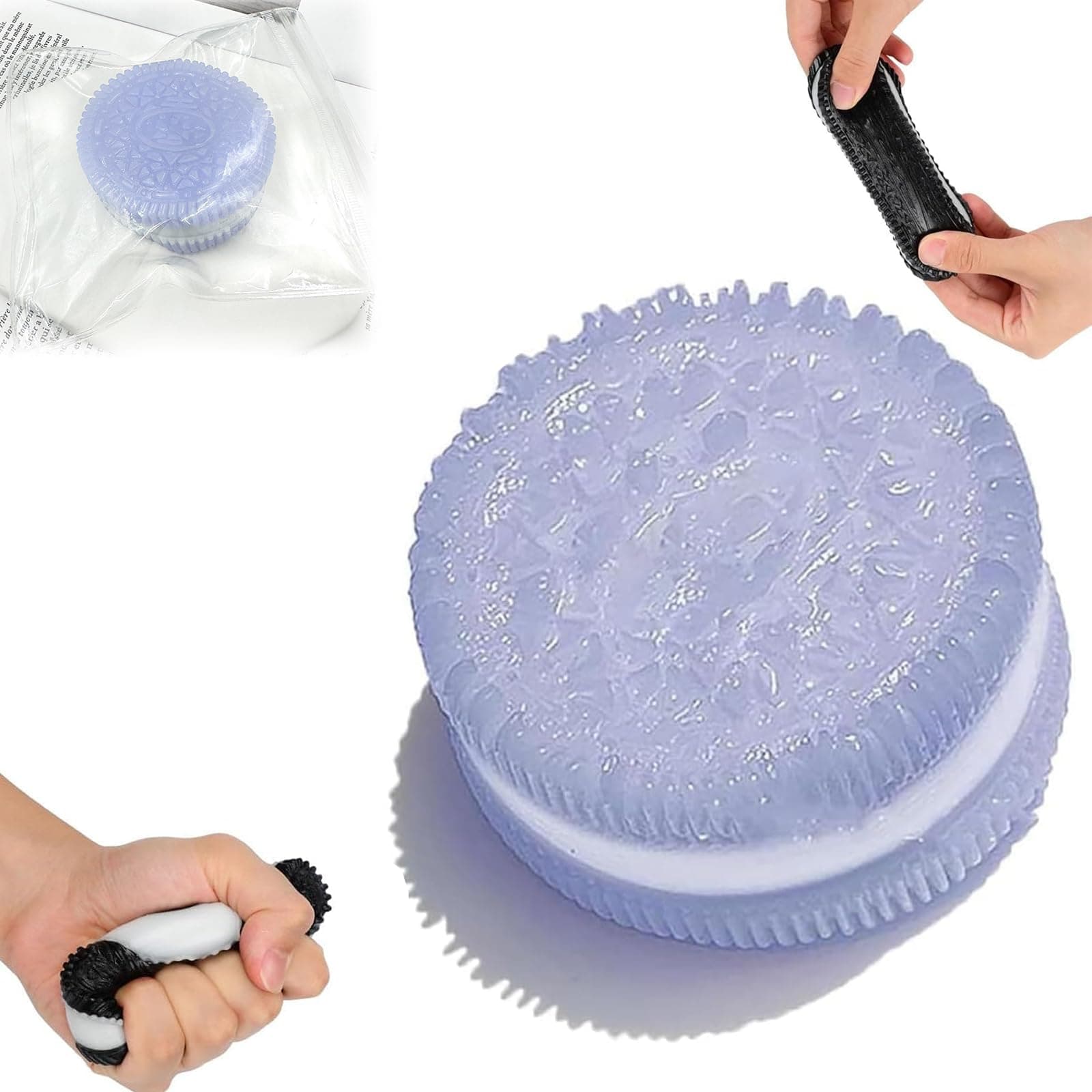 2025 New Stress Relief Toy, Ultra-Soft Decompression Venting Handmade Silicone Squishy, Perfect Desk Accessory for Anxie