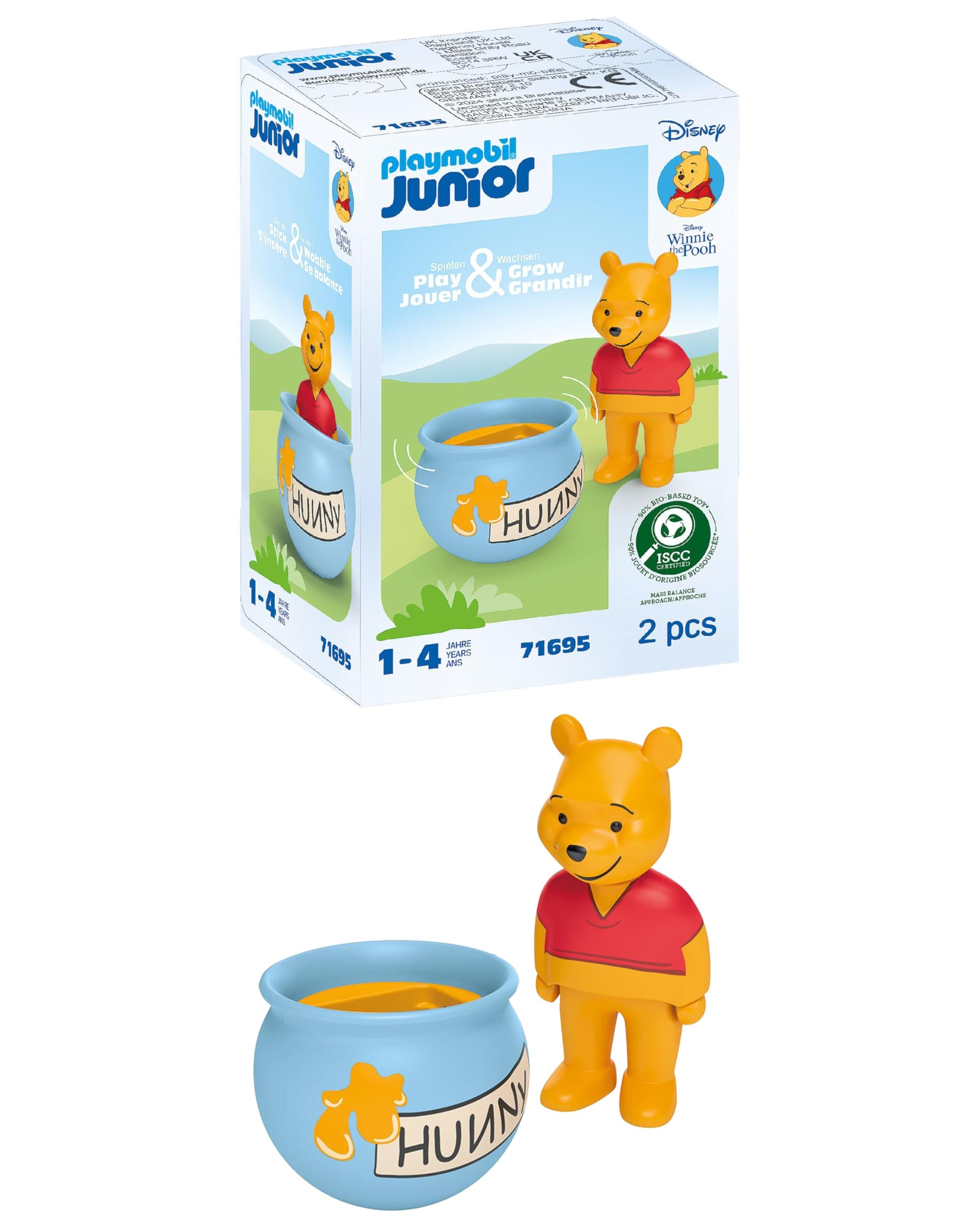 Playmobil Junior Winnie The Pooh Disney Counter Balance Honey Pot for Kids Construction Play 16001 Hot Trend Toy