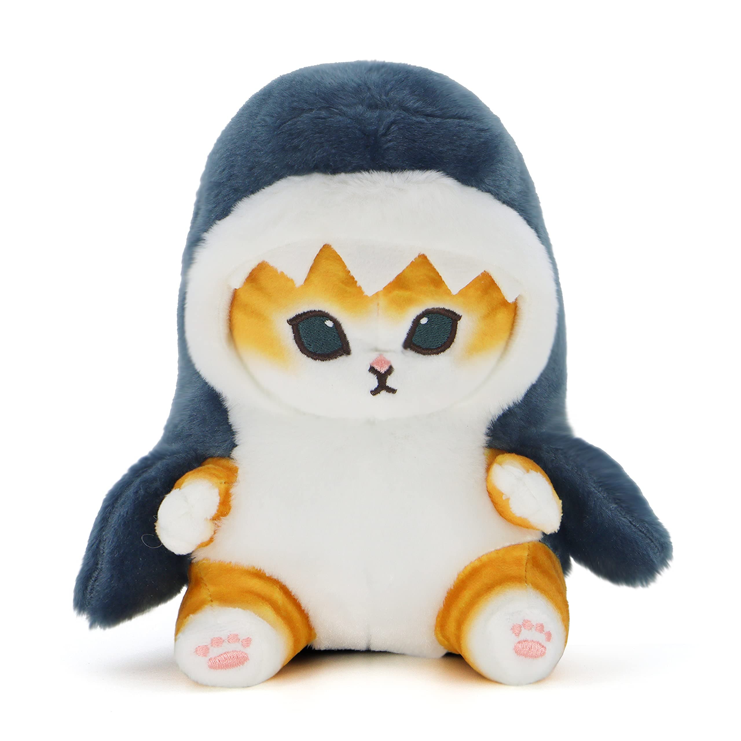 Kawaii Shark Cat Plush Toy Stuffed Animal Doll for Boys & Girls (Shark Cat, 20cm/7.8in)
Kawaii Shark Cat Plush Toy Stu
