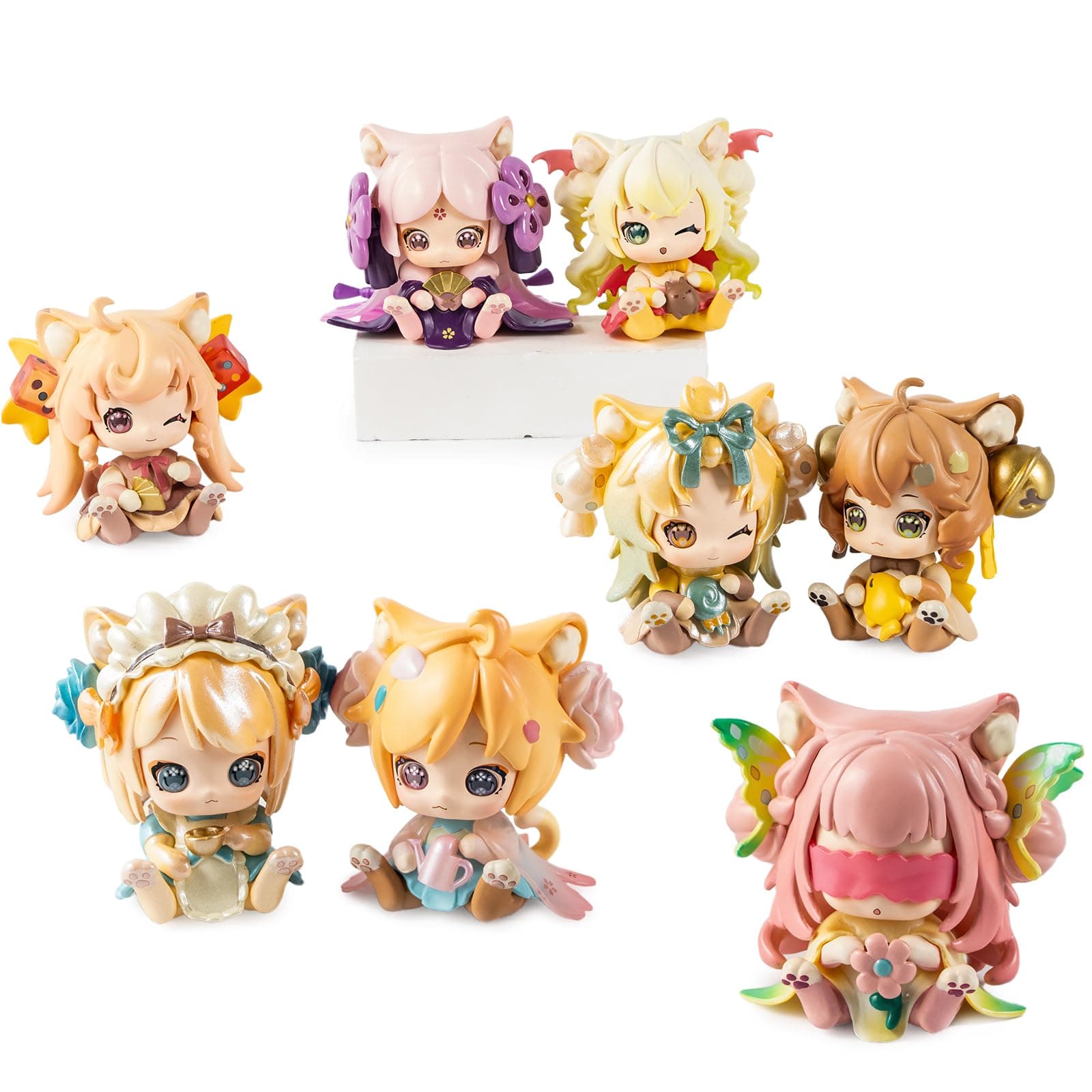 BEEMAI Moni Cat Kitten Office Series Blind Box Single Box Gift for Cat Lovers at Work
| BEEMAI Moni Cat Kitten Office S