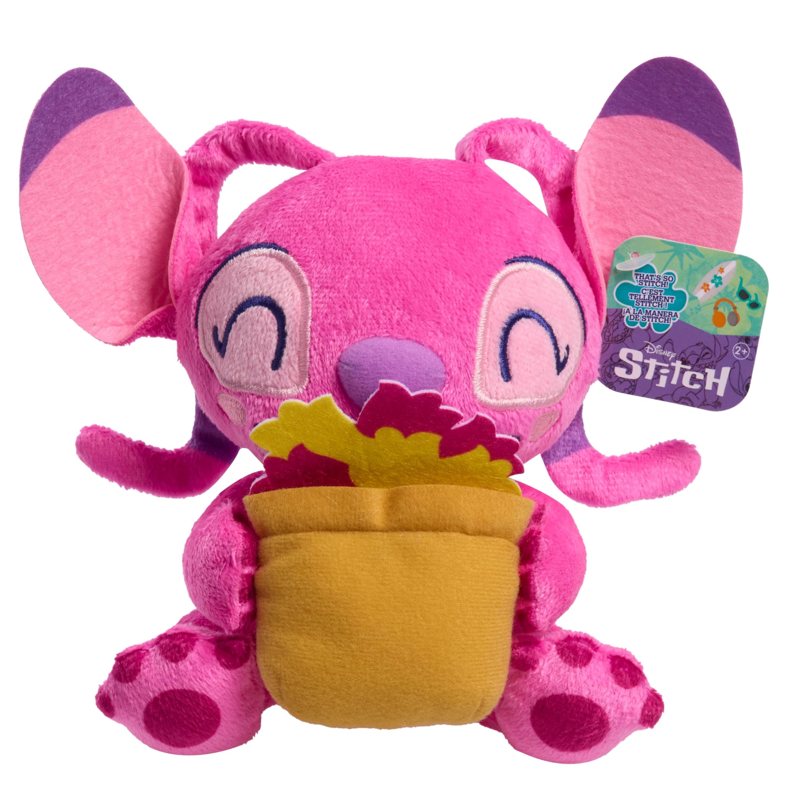 Just Play Disney Stitch Small Plush Angel Toy for Kids Ages 2 Up
Just Play Disney Stitch Soft Material Plush Angel Toy