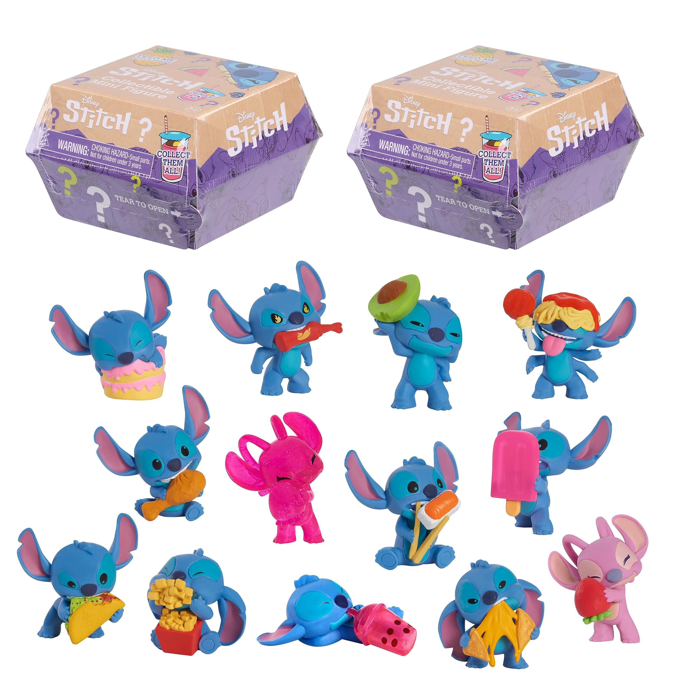 Just Play Stitch Blind Mini Figures for Kids 3+ Ages Collectible Toys