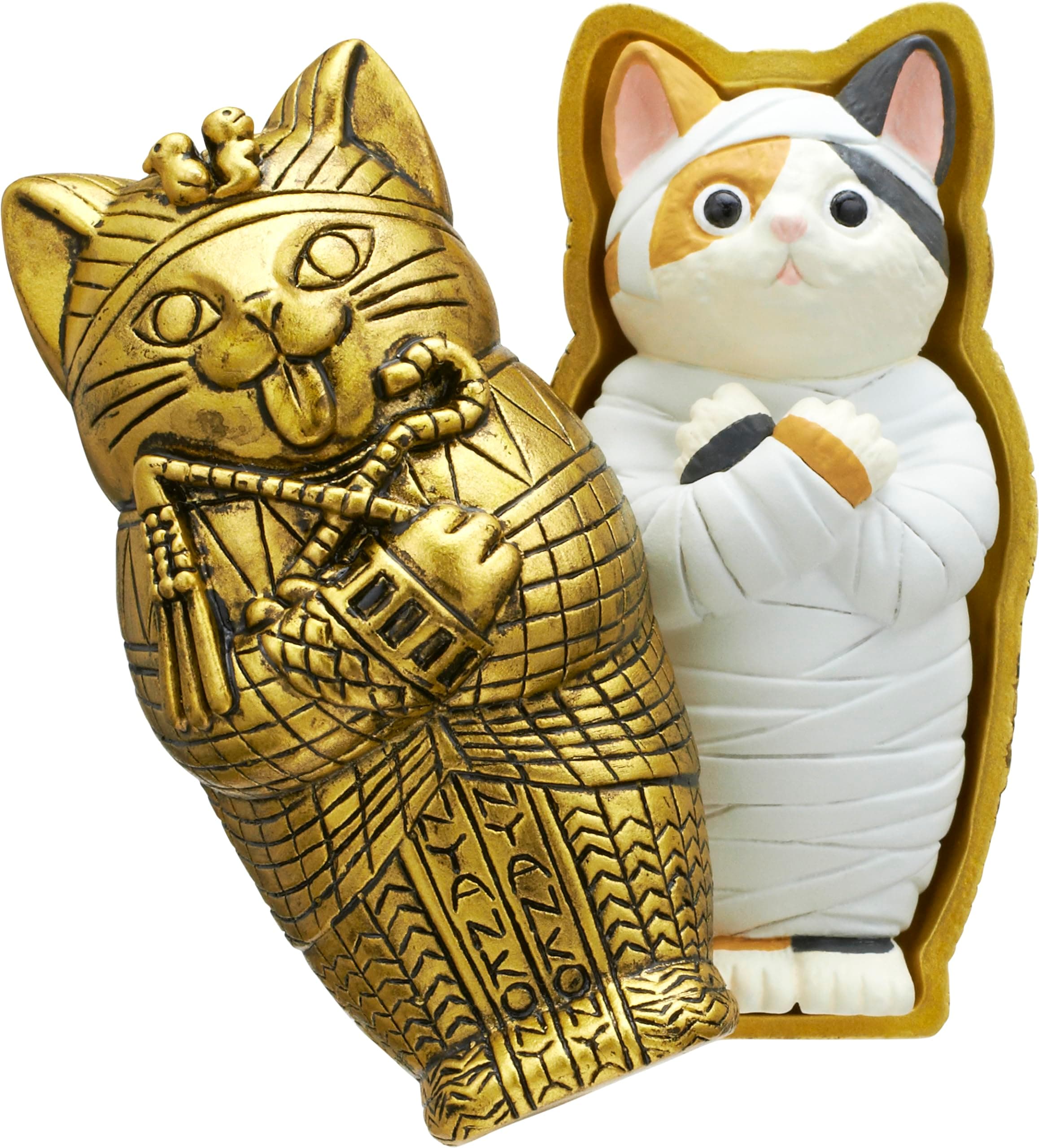 Kitan Club Mummy Cat Figure Blind Box - Collectible Mini Figurines for Adults - Home Decor and Gift Ideas